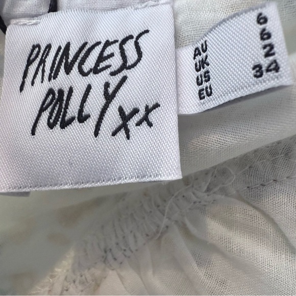 NWT PRINCESS POLLY Acer Yellow Foral Halter Mini Dress 2 - Picture 11 of 14